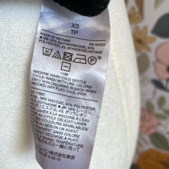 Black Banana Republic One Shoulder Tank Top - Picture 3 of 4